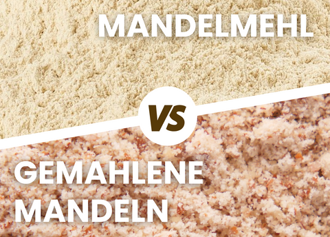 Mandelmehl vs. gemahlene Mandeln: Unterschied, Verwendung & Herstellung