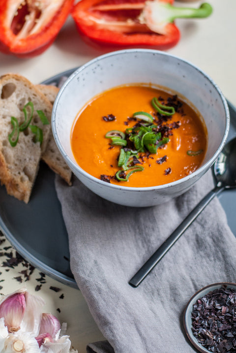 Geröstete Paprika-Kokos Suppe - bioKontor