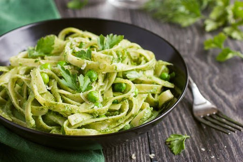 Grünes Pesto mit Leindotteröl - bioKontor