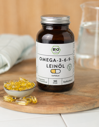 Bio Leinöl Kapseln - vegan