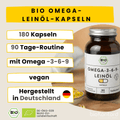 Omega Leinöl Kapseln von bioKontor