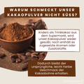 Geschmack von Kakaopulver bio und naturbelassen