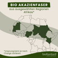 Herkunft von Akazienfaserpulver aus Afrika