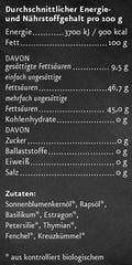 Nährwerte Salatöl würzig Ölmühle Solling