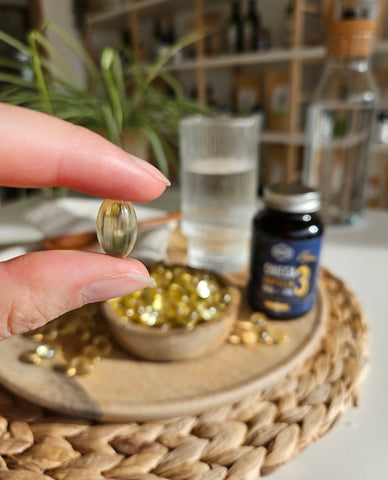 Omega 3 Kapseln mit DHA und EPA aus Algenöl - vegan - [konventionell!] - native goods