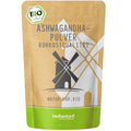 bio Ashwagandha Pulver Rohkostqualität von biokontor - Produktverpackung Vorderseite