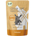 bio Ceylon Zimt gemahlen in Rohkostqualität von biokontor - Produktverpackung Vorderseite