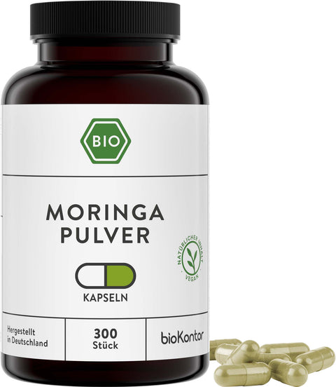 BIO Moringa Kapseln - vegan - bioKontor