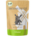 bio Shatavaripulver fein gemahlen von biokontor - Produktverpackung Vorderseite