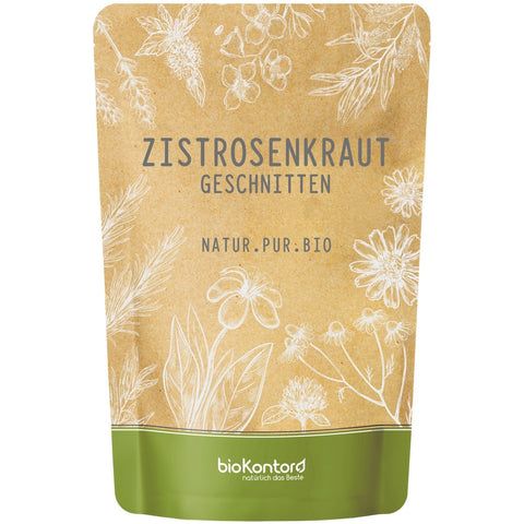 Zistrosenkraut geschnitten Verpackung mit Zip-Verschluss von bioKontor