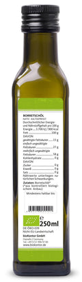 Borretschöl nativ BIO - bioKontor