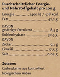 Cashewkerne BIO 330 g - Ölmühle Solling - bioKontor
