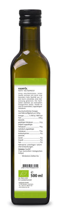 Hanföl nativ BIO - bioKontor