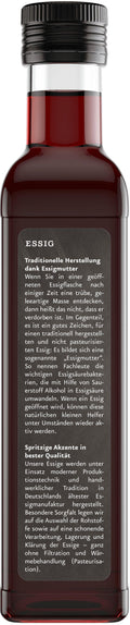 Johannisbeeressig schwarz BIO - bioKontor