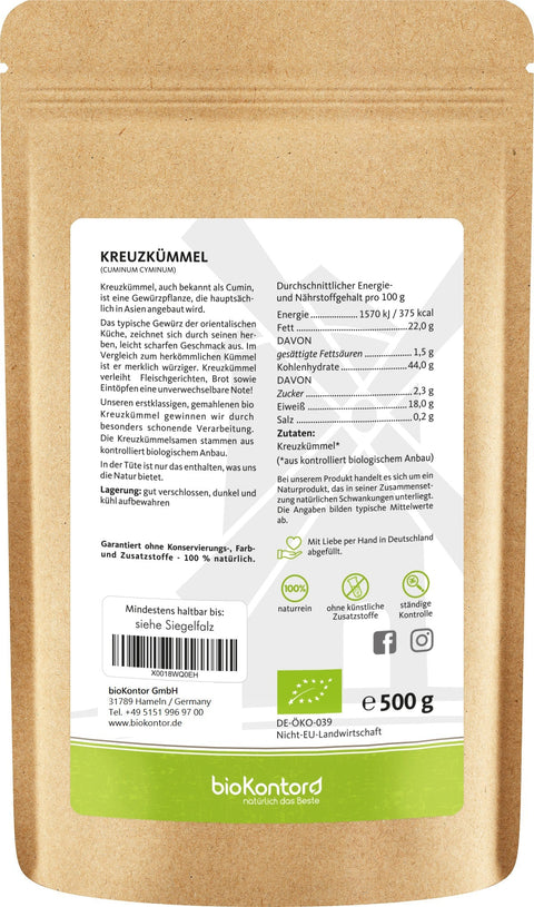 Kreuzkümmel gemahlen BIO - bioKontor