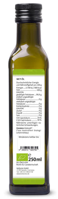 MCT Öl aus 100% bio Kokosöl - bioKontor