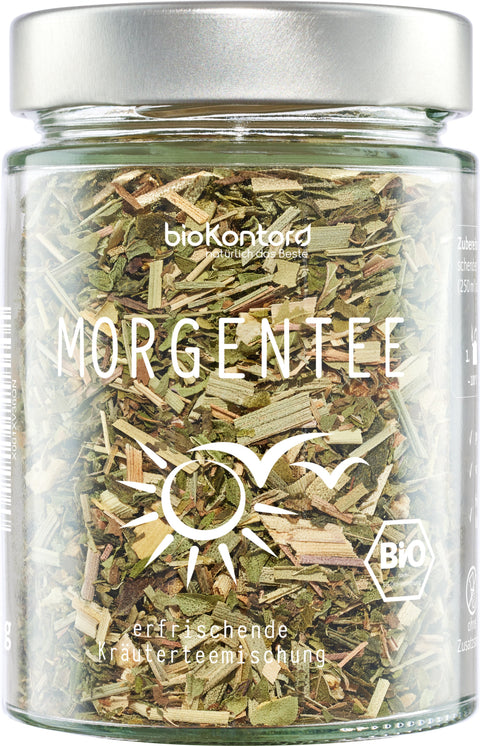 bio Morgentee von bioKontor - Produktvorschau im 55-Gramm-Glas