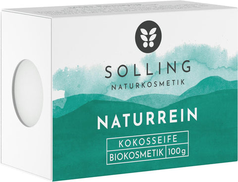Naturreine Kokosseife kaltgerührt 100 g - bioKontor