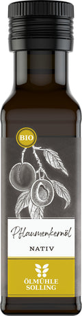 Pflaumenkernöl nativ BIO 100 ml - bioKontor