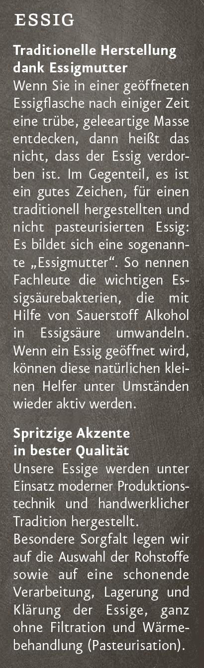 Rotweinessig BIO 250 ml - bioKontor